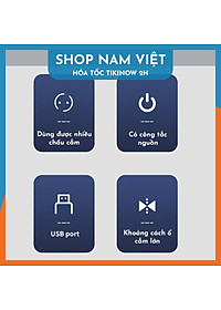 Ổ Cắm Điện Có Cổng Type-C, Công Tắc Riêng, Chịu Tải 3000W