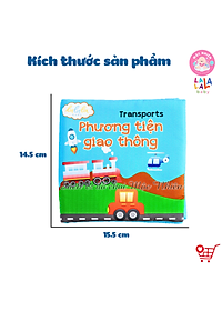 Sách Vải Đa Tương Tác Kích Thích Thị Giác Cho Bé Sơ Sinh My Very First Book - Lalala Baby (Nhiều chủ đề)