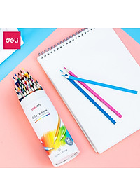 Bút chì màu chuyên nghiệp dạng cốc Deli 24/36/48 màu - 68123/68124/68125