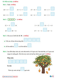 Sách - Đề Kiểm Tra Toán Lớp 1 - Cánh Diều - Học Kì 2