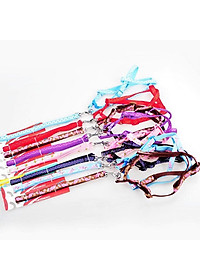 Dây dắt có yếm nhiều họa tiết dễ thương MÀU NGẪU NHIÊN