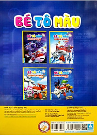 Bé Tô Màu Super Wings - Quyển 4