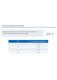 ZAMST JK Band (Knee support) Hỗ trợ bảo vệ đầu gối