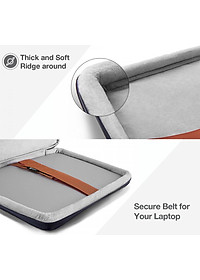 Túi xách chống sốc  Tomtoc  Spill-Resistant cho Macbook Pro/Air M1 13/15/16” - A22, Hàng chính hãng