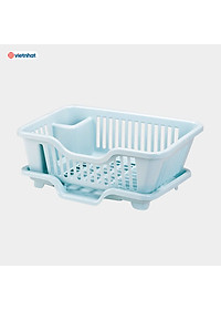 Rổ Úp Bát Tiện Ích Việt Nhật, Giá Để Bát Đĩa , Khay Úp bát, Có Lỗ Thoát Nước Tiện Ích Chất Liệu Nhựa PP An Toàn- Hàng Việt Nam