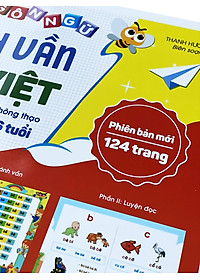Sách Tập Đánh Vần Tập Học Chữ Tiếng Việt Tặng Kèm Thẻ Flashcard Thông Minh