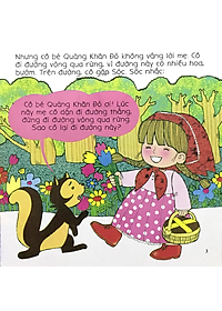 Sách Bé Tập Kể Chuyện - Cô Bé Quàng Khăn Đỏ