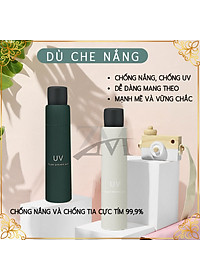 Dù che nắng  , mưa  có túi đựng sang trọng , màu sắc tươi trẻ  phủ lớp chống tia UV  xếp gọn tiện dụng , đi dạo dã ngoại , bảo vệ sức khỏe khi trời mưa nắng