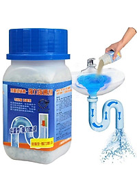 Chai Bột Thông Cống Cực Mạnh Tẩy Vệ Sinh Bồn Cầu, Bồn Rửa Chén Bát, Đường Ống, Bồn Rửa Mặt Cực Kì Hiệu Quả