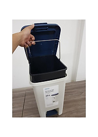 (New) Thùng rác đạp chữ nhật 20l - Kèm lõi - Chính hãng INOCHII tiêu tiêu chuẩn nhật bản