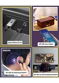 Nơi bán Thiết bị thu phát âm thanh Usb bluetooth 5.0 đa chức năng jack cắm 3.5mm cho loa, Tivi, máy tính, laptop, xe ô tô tặng kèm que chọc sim, Hàng Chính Hãng