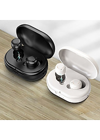 Máy Trợ Thính - Tai Nghe Trợ Thính Không Dây Siêu Nhỏ Goodmi GM- 305, Công Nghệ Khuếch Đại Âm Thanh Từ Bên Ngoài, Cảm Ứng Thông Minh, Thiết Kế Đeo 2 Tai, Sử Dụng 36 Tiếng Liên Tục