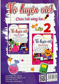 Vở Luyện Viết Lớp 2 - Tập 1 (Chân Trời Sáng Tạo)