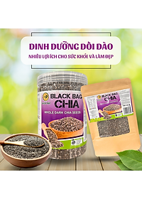 Hạt Chia Úc TLP.100% Organic Ăn Kiêng Giảm Cân Hạt Chuẩn Sạch Đều Đẹp (Hũ 500g)