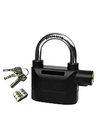 Khóa Chống Trộm Xe Máy / Khóa Cửa Alarm Lock Thông Minh Có Còi Báo Động Tặng Kèm Pin