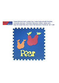 Tấm thảm chơi xếp hình EVA xếp hình lồng vào nhau thân thiện với môi trường dành cho trẻ em để tập bò.