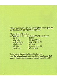 Sách Thực Hành Tư Duy Tích Cực: All About True Wealth - Sự Giàu Có Đích Thực