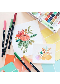 TONE PASTEL - BÚT CỌ TOMBOW ABT DUAL BRUSH PENS