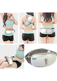Đai (Máy) Massage Bụng Nikio NK-169AC - Công Nghệ Rung Lắc Kết Hợp Bi Độ Xoay 360 Dây Ấn Thế Hệ Mới, Mát Xa Thư Giãn, Làm Săn Chắc Cơ Bụng Nhanh - Vỏ Nhựa Bền Bĩ