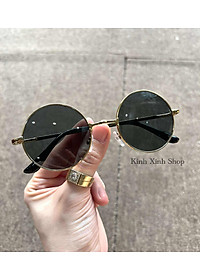 Kính râm trẻ em mắt tròn thầy bói cho bé