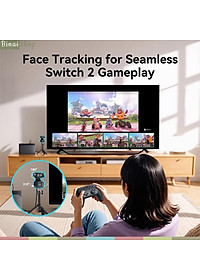 EMEET PIXY - Webcam Kép Theo Dõi AI 4K, Sử Dụng Cảm Biến Sony, 3 Micro Lọc Ồn Dành Cho Dạy Học, Họp Online, Livestream, Tiktok - Hàng Chính Hãng