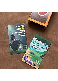 Bộ 52 Bookmark Cảm Hứng - Fususu Card Red từ #105 tới #156 - Các Câu Nói Hay Truyền Cảm Hứng Sống - Hình Ảnh Châm Ngôn Tạo Động Lực Mạnh - Đựng Trong Hòm Kho Báu Sáng Tạo Dễ Thương