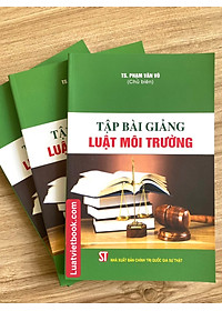 Tập Bài Giảng Luật Môi Trường 