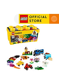 Đồ Chơi Lắp Ráp LEGO Thùng Gạch Trung Classic Sáng Tạo 10696 Cho Bé Trên 1 Tuổi (484 chi tiết)