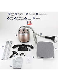 Bàn ủi hơi nước đứng Mitomo GC-559 Công suất 2200W BH 3 năm hàng chính hãng