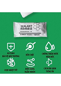 Xi măng trắng dẻo chống thấm, trám tường nhà lỗ điều hòa, đường ống nước