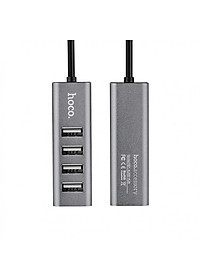 Bộ Hub Chia Cổng USB Hoco HB1 - Chia 1 Thành 4 Cổng USB Cho Macbook, Dell, Máy Tính Window, Linux,... Hàng Chính Hãng