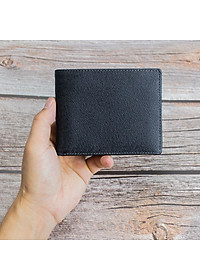 Ví nam, bóp nam da bò Saffiano Bụi Leather V126 - Bảo hành 12 tháng