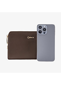Clutch Nam Ví Cầm Tay GENCE RB07 Da Bò Khóa Số Cao Cấp Màu Nâu