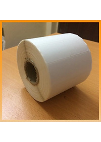 Giấy in tem, in mã vạch nhiệt 2 tem khổ 70x22mm (35x22) 2000 tem