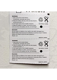 Pin Maxell Nhật Bản SR521SW / 379 / G0 Hàng Chính Hãng Made in Japan