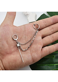 Khuyên tai BTS kẹp vành trên sành điệu