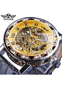 Đồng Hồ Cơ Nam AUTOMATIC Chính Hãng WINNER Dây Thép Cao Cấp Đẹp Giá Rẻ Kiểu Dáng Thời Trang Sang Trọng