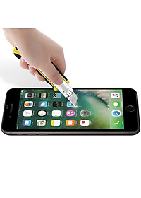 Miếng dán kính  cường lực 3D full màn hình cho iPhone 7 Plus / 8 Plus hiệu Nillkin XD CP + Max (Mỏng 0.3mm, Kính ACC Japan, Chống Lóa, Hạn Chế Vân Tay) - Hàng chính hãng