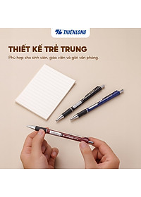 Combo 5-10-20 Bút Bi Thiên Long Metal Clip TL-036 đầu bi 1.0mm