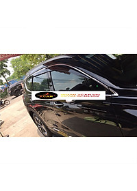 Vè che mưa xe Hyundai Santafe 2016 - 2022 chỉ Inox (hàng cao cấp dày đẹp)
