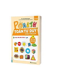 Combo Trọn Bộ Sách PoMath - Toán Tư Duy Cho Trẻ Em 4-6 Tuổi (6 cuốn)