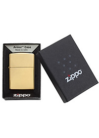 Bật Lửa Zippo Armor High Polished Brass 169