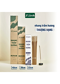 Nhang Trầm Hương Thượng Hạng 3 Lành Dài 23-30-40cm, Hộp 100-400gr Tự Nhiên 100% >15 Năm Trầm Thờ Cúng Thư Giãn Xông Nhà
