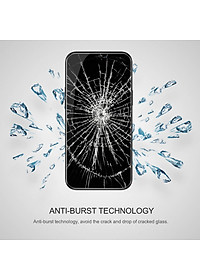 Miếng dán kính cường lực iPhone 12 / iPhone 12 Pro 6.1 inch hiệu Nillkin Amazing CP+ Pro  full màn hình 3D mỏng 0.23mm, Kính ACC Japan, Chống Lóa, Hạn Chế Vân Tay - Hàng chính hãng