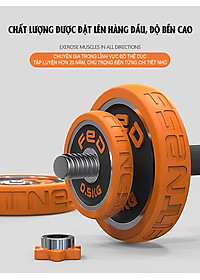 Bộ Tạ Tay Tháo Lắp 30kg Đa Năng FED730 Nhập Khẩu Chất Liệu Gang Mạ Niken