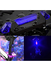 Đèn Hậu Phía Sau Cảnh báo an toàn Đuôi Xe Đạp DC918 Sạc USB Có Thể Sạc Lại MaiLee