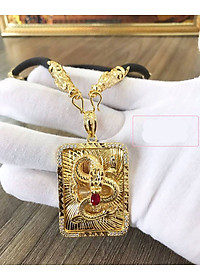 Dây Chuyền Nam Mặt Rồng Vàng Mạ 24k MD54