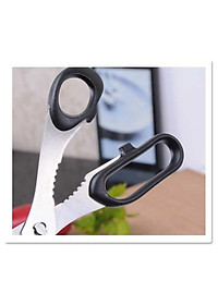 Combo kéo cắt càng cua Echo Metal + kéo cắt gà/thịt đầu cong - nội địa Nhật Bản