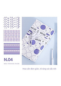 Giấy bọc sách vở / Giấy gói quà / giấy bao tập / giấy bao vở học sinh, sinh viên size A4, B5, A5 cao cấp – 24 cuốn