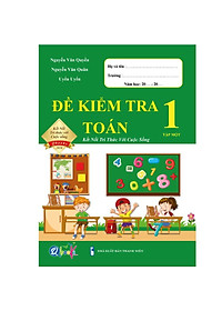 Sách - Combo Bài Tập Tuần và Đề Kiểm Tra 1 - Toán và Tiếng Việt học kì 1 - Kết nối tri thức với cuộc sống (4 cuốn)